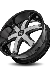 Diablo Fury Wheel 26x10 Blank 30 78.1 Gloss Black                                     - FUR-261BLNK3078LB - Image 4